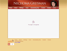 Tablet Screenshot of nernechoma.org